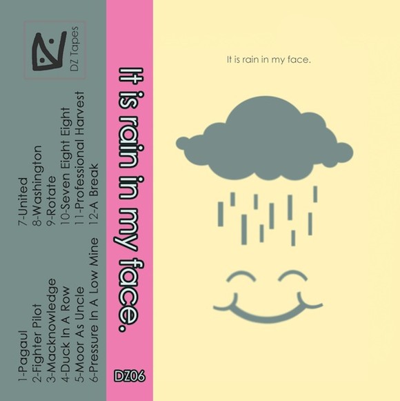 It is rain in my face.: 